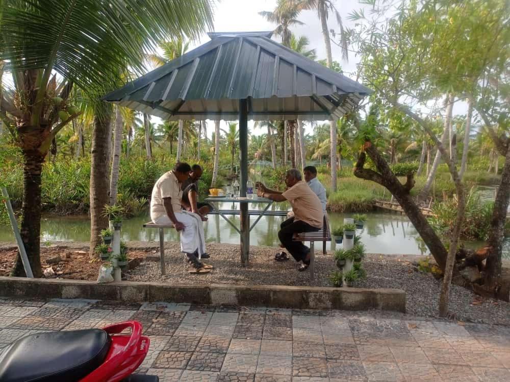 Aqua Green Home Stay Munroe Island Exterior foto