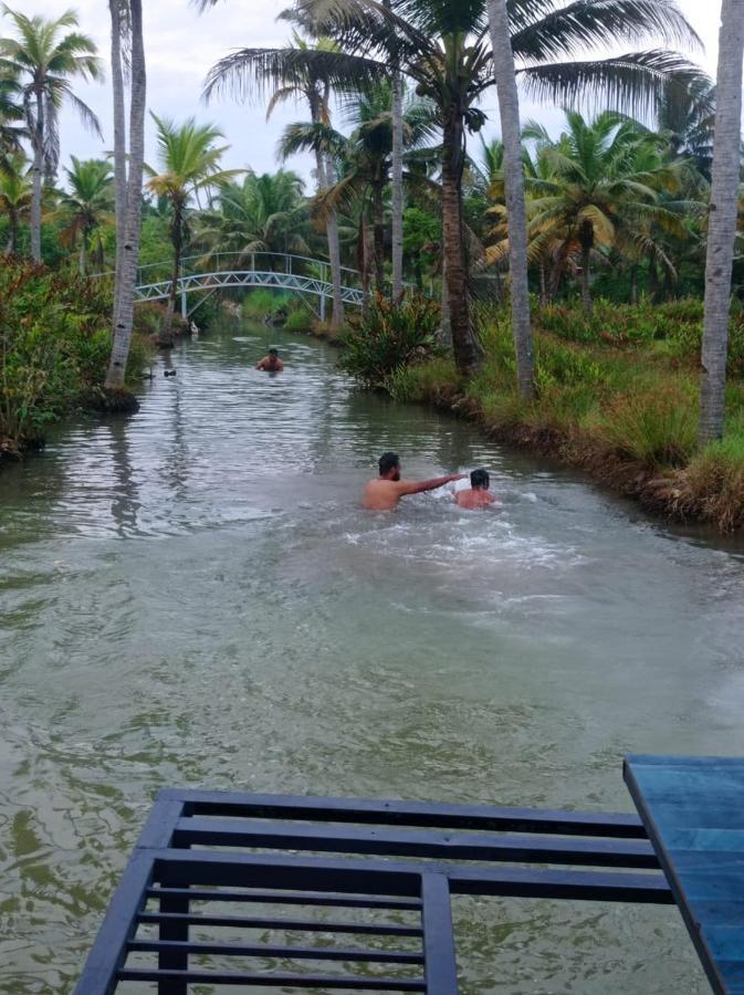 Aqua Green Home Stay Munroe Island Exterior foto